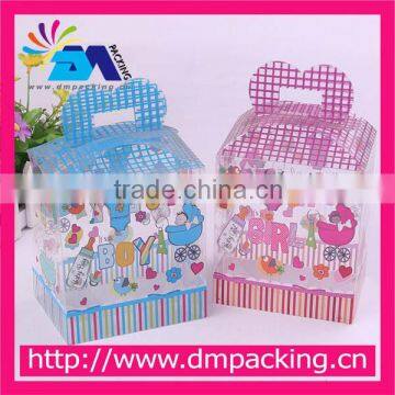 plastic pvc storage packing shoe box