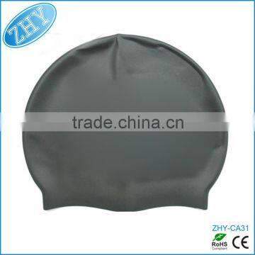 Customized Logo Available Wholesale Waterproof Silicone Swim Cap