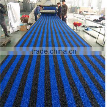 Ribbed Pvc Coil Carpet Double Color Beautiful Mat