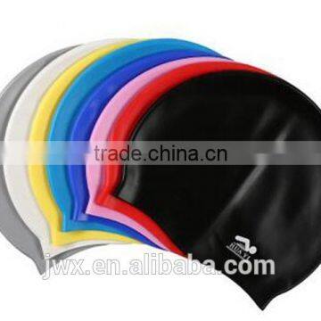 Summer popular soft healthy silicone swim cap.silicone swimming cap