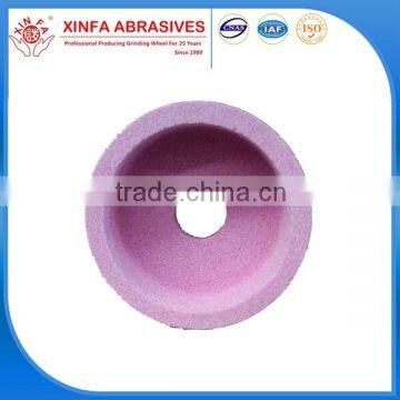 vitrified fused alumina wheel cup grinding wheel