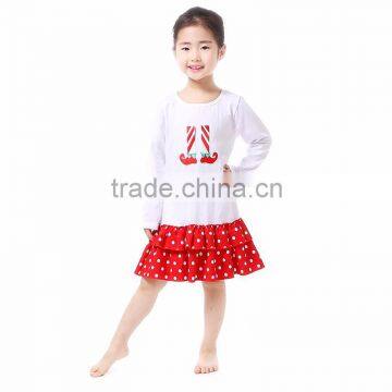 Hot Sale !!Newest Kids Fall Frock Design Dresses For Girls