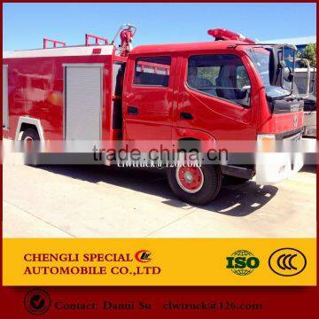 Trucks necessary in fire emergency: Fire rescue truck with water tank customize your volume fire truck