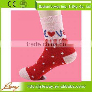 Women's stylish 100% ladies cotton ankle color sock