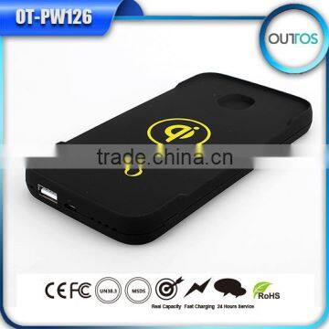 2015 new products in china portable qi wireless charger for samsung galaxy s6