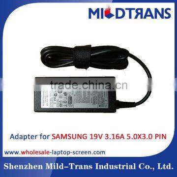 AC Adapter for SAMSUNG 19V 3.16A 5.0X3.0 PIN