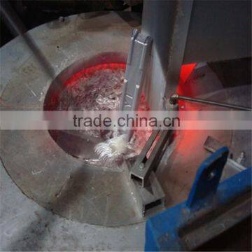 Bottom Price !!! 2015 hot selling Biomass Alumium Melting Furnace machine aluminium iron recycling plant / equipment