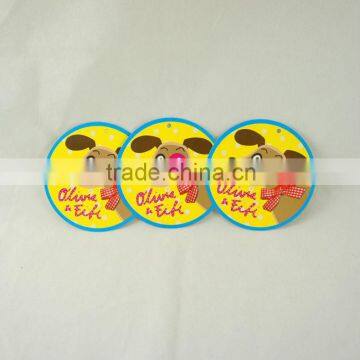 Custom Hole Punched Hangtag