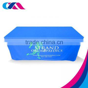 hiqh quality hot sell 4ft & 6ft & 8ft custom size advertise promotion rectangular table cover
