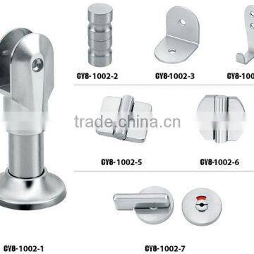 Waterproof 201 / 304 / 316 Stainless Steel Toilet Partition Hardware photo-2
