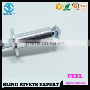 HIGH QUALITY OPEN END MANUFACTURER AL/ST PEEL TYPE RIVETS photo-2