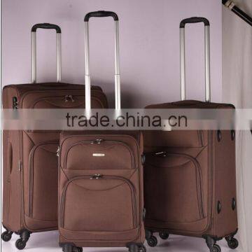 OEM polyester luggage travel bags,trolley case