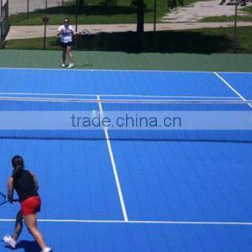 Uv resistance volleyball / football / soccer court sports flooring for outdoor used