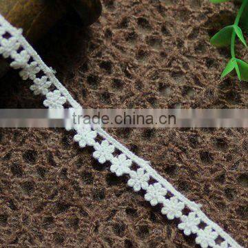 Cotton Lace, Cotton Lace Trim, Water Solulabe Lace, Chemical Lace