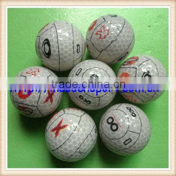 practice golf ball manufacturer printing high quality with different design