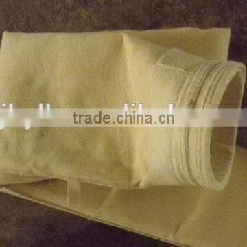 PTFE coated fibre glass dust bags ( fibre glass needle punched felt)