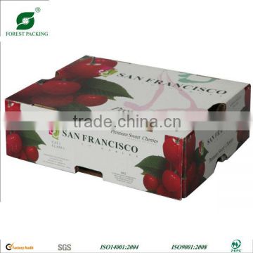 Top and Bottom Cardboard Cherry Box