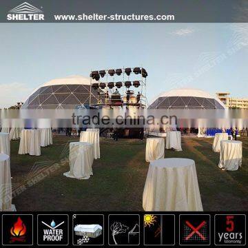 15m Diameter Durable Water Resistant Half Sphere Tents for Event photo-3