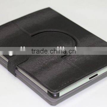 solar charger leather case with bluetooth keyboard for ipad 2