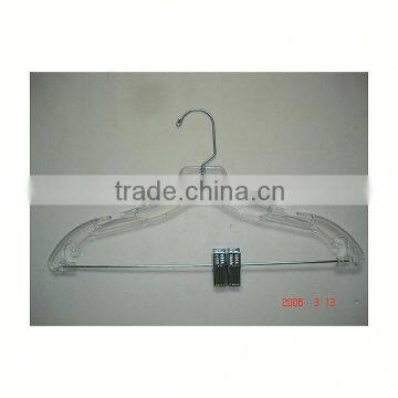 Half Flocking Shoulder Plastic Hanger photo-2