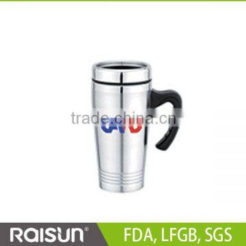 Stainless steel double car cup travel mug