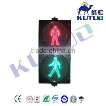 Wholesale kutuo 200mm static pedestrian signal traffic light traffic warning light