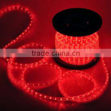 2.2W 36LEDs Decorative Light Red Color 220v LED Rope Light with Competitive Price