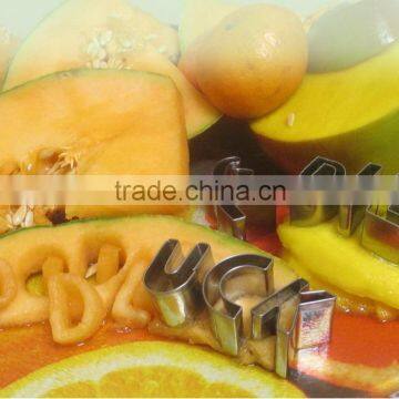 Hot Sale 35pcs Letters & Number Stainless Steel Cookie Cutters Set