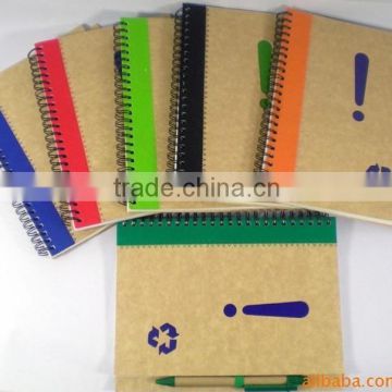 cheap recycle kraft paper notepad