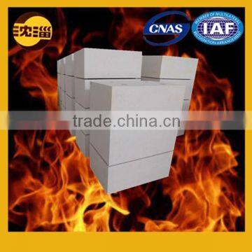 Large tin bath bottom brick refractory brick for glass melting furnace