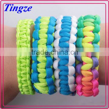 2015 Best selling fashion DIY paracord bracelet 550 paracord survival bracelet