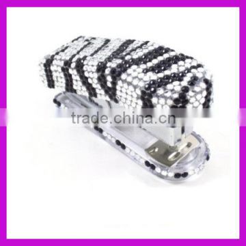 Factory custom zebra rhinestone stapler