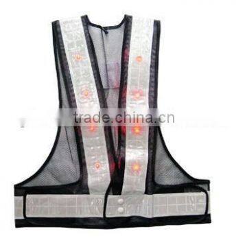 new design LED safety vest high visibility meet EN 471