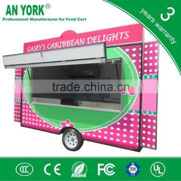 2015 HOT SALES BEST QUALITYbain marie food cart pasta food cart manufacturering food cart