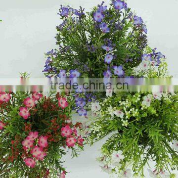 Long Stem Flowers Silk Flowers Blossom,tree Bonsai for Wedding Decoration Flower