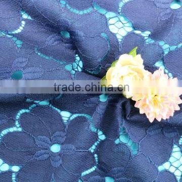 100%nylon Fancy Floral French Lace Fabric 2016 for Wedding African Fabrics Lace Dress Patterns photo-4