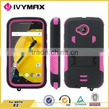 For Motorola E2 Case Silicone pc Back Cover Case