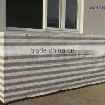 balcony protective awnings outdoor HDPE shanghai zoie