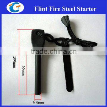 9.5mm solid fire steel ferro rod spark strikers