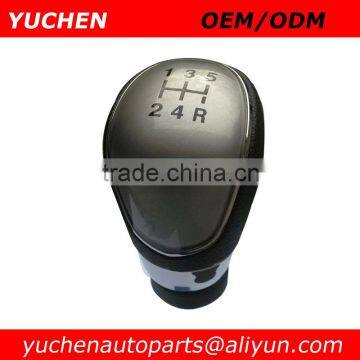 YUCHEN Manual MT Gear Silver Car Shift Knob For Ford Focus 2 MK2 FL MK3 MK4 MK7 MONDEO KUGA GALAXY FIESTA Car Styling
