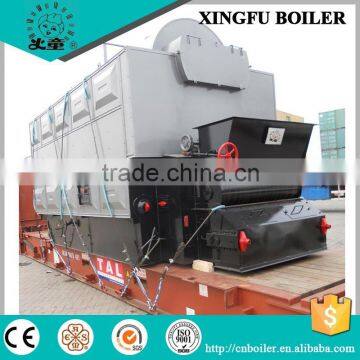 2016New design coal fired threaded fire pipe steam boiler