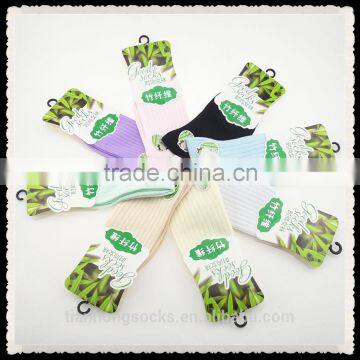 Ladies fancy bamboo fiber socks absorbent deodorant socks bulk wholesale