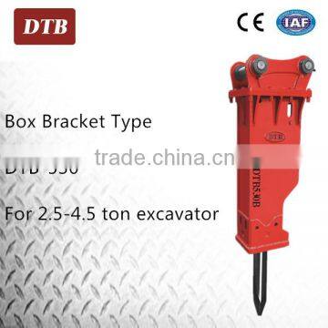Box slienced small loader breaker, hydraulic hammer
