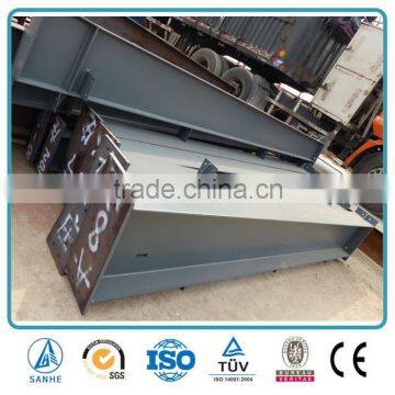 Large span prefabricated steel structrue warehouse steel construction material