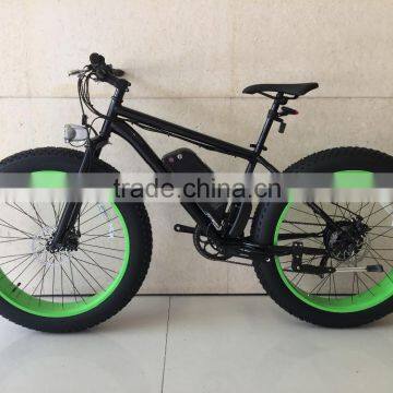 4.0 fat tire 250W brushless motor snow e bike mountain electric bike/ electric bicycle