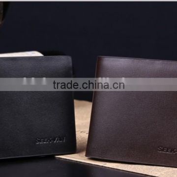 Most Popular OEM Pu Leather Wallet, Fashion Design Genuine Leather Wallet, Men's Leather Travel Wallet