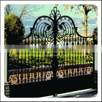 Classic Wrought Iron Beautiful Iron Garden Gate