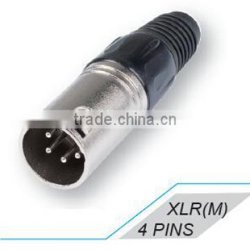 4PIN xlr panel mount connector