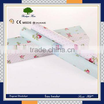 Promotional gift sets lovely colorful wall sticker scented drawer liner paper