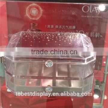 Acrylic plastic jewelry boxes, clear plastic jewelry boxes, clear glass jewelry box